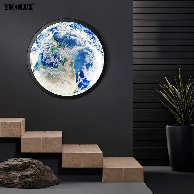 Планетарная лампа с дистанционным регулированием яркости настенный светильник