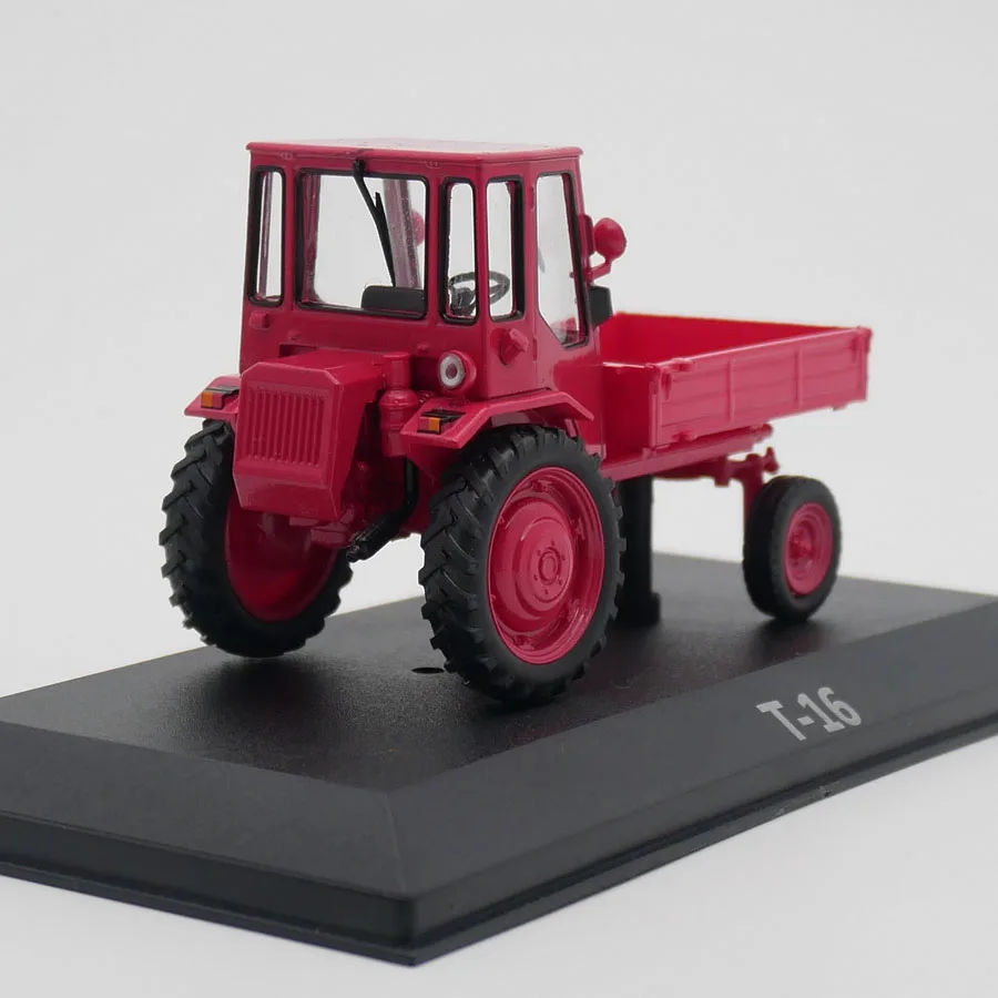 

Diecast Ixo 1:43 Scale Hachette T-16 Soviet Agricultural Tractor Alloy Classic Car Model Nostalgic Metal Toy Collectible Gift