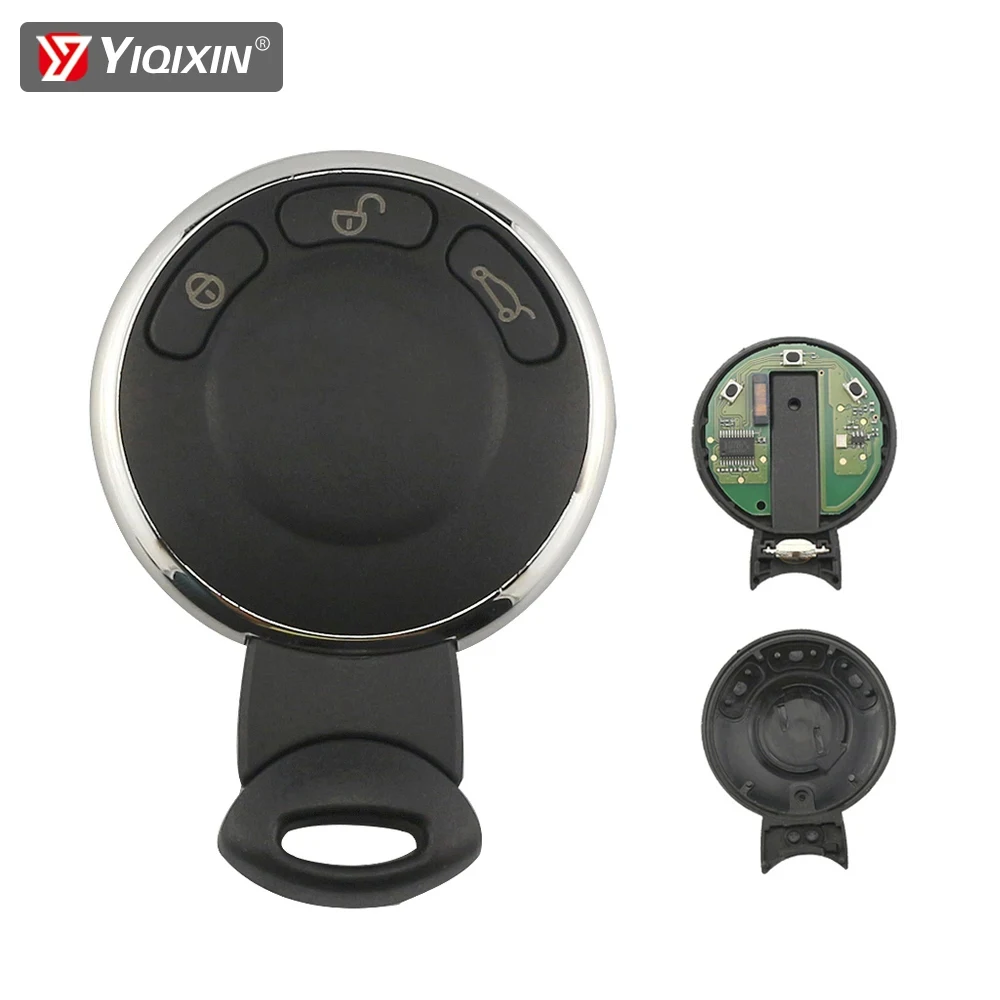 

YIQIXIN 315/315LP/433 МГц ID46 чип 3 кнопки дистанционный Автомобильный ключ для BMW Mini Cooper Clubman Countryman R56 R57 R58 R60 Cabrio JCW