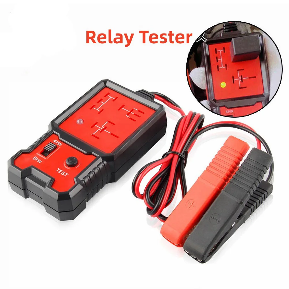 12-24В Автомобильный тестер реле автомобильный для 4-контактных 5-контактных