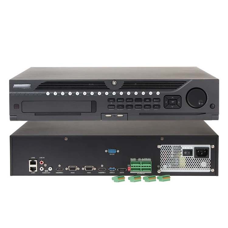 

HIKVISON DS-9600NI-I8 Series DS-9664NI-I8 8 SATA Interfaces 12MP 16ch 32ch 64ch 10 TB NVR
