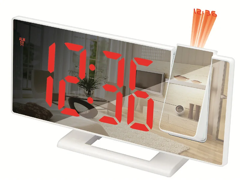 

Проекционные цифровые часы с будильником Philips