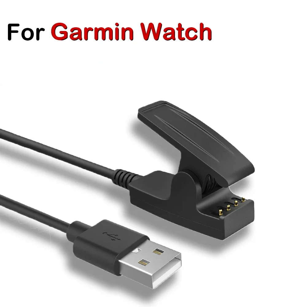 Фото USB-кабель для быстрой зарядки, адаптер-зарядное устройство для Garmin Lily Forerunner 30, 35, 35J, 230, 235, 630, 645, 735XT, Vivomove HR, Approach S20 №1