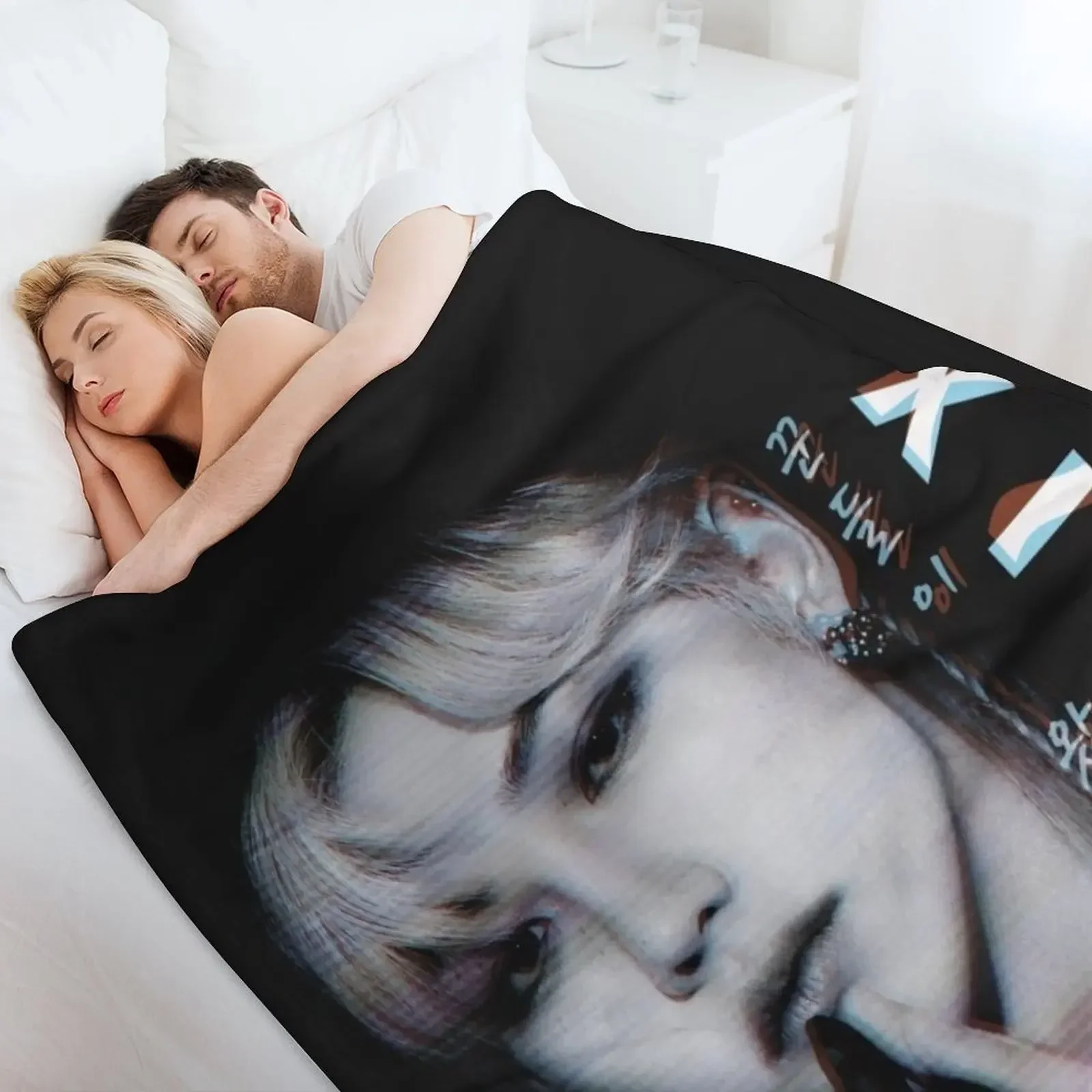 Одеяло SK Felix с эффектом темного глюка на заказ манга-одеяла для диванов теплые