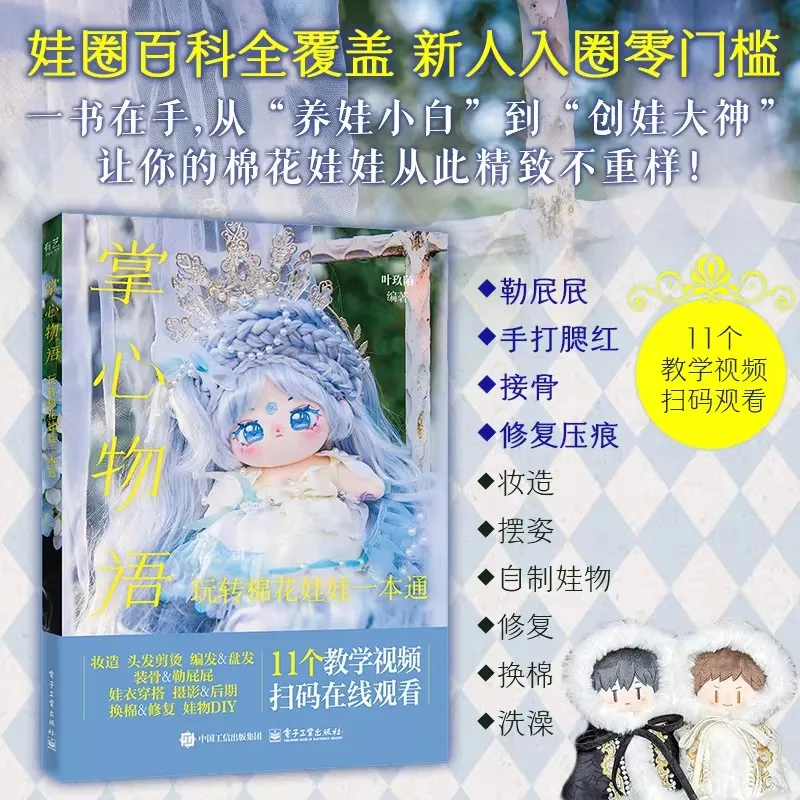 

Руководство по созданию кукол из хлопка Palm Story