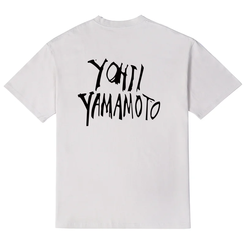 

Yohji Yamamoto Y-3 2023 Summer Men's T-shirt Fashion Loose Graffiti Letter Print Y3 Sports Short Sleeve Tops For Men and Women