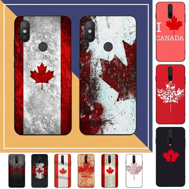 

Canada Flag Phone Case for Redmi Note 8 7 9 4 6 pro max T X 5A 3 10 lite pro