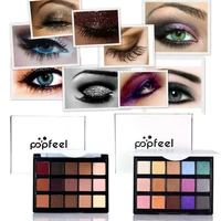 15 colors eye shadow palette professional makeup eyeshadow palette cosmetic long lasting glitter powder beauty fashion