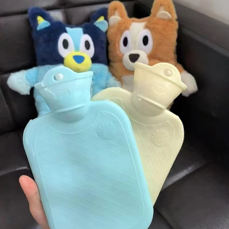 Большая Плюшевая Бутылка Для Воды Bluey Sister Brother Горячей Женская Зимняя Грелка Рук