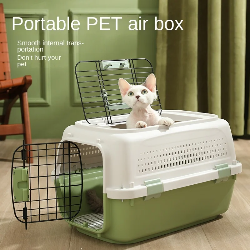 

Portable Pet Cage: Keep Your Dog, Cat, or Rabbit Safe & Secure!