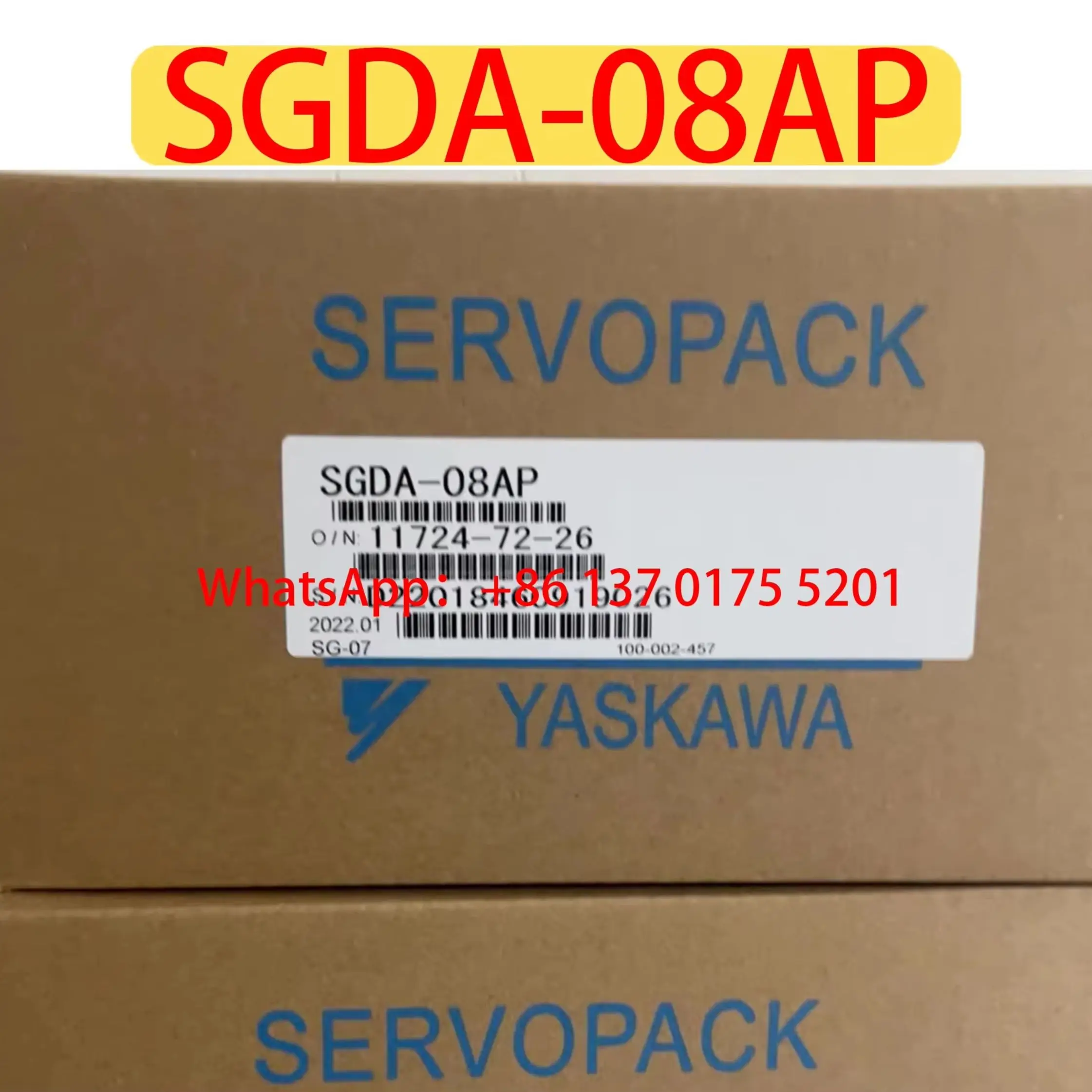 Фото Сервопривод SGDA-08AP, абсолютно новый, оригинальный, быстрая доставка. №3