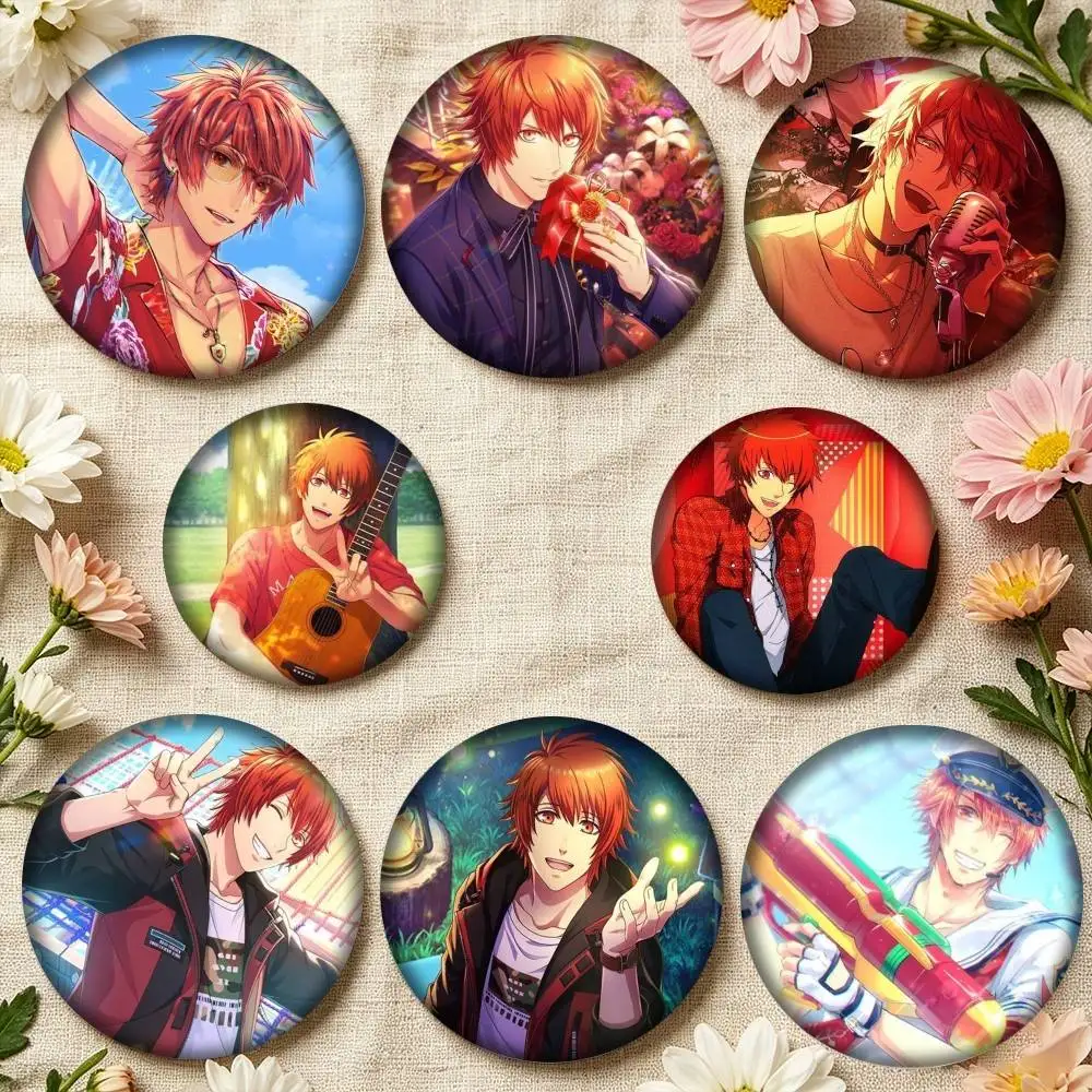 Фото Значки U-Uta no Prince-sama Ittoki Otoya 25, 32, 44, 58, 75 мм, персонализированные круглые броши-значки, аксессуар, подарок №1