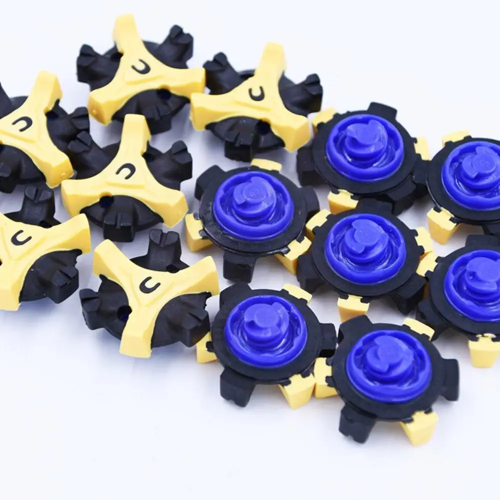 

TPU Soft Fast Golf Shoe Spikes Replacement Twist Studs Accessories Stinger 4 Tools Aids Color Training Golf D2V0