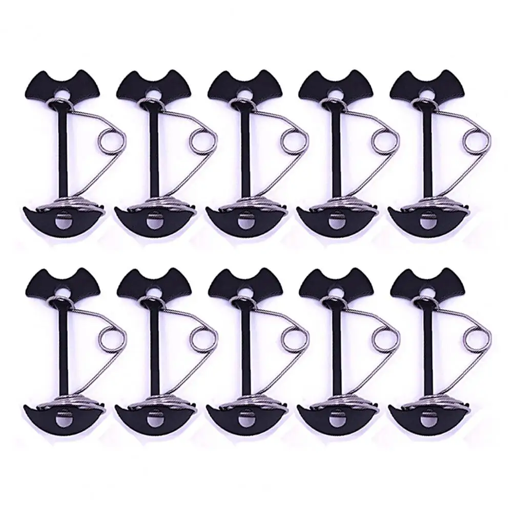 

Tent Pegs Buckle Durable Tent Accessories Wind Proof Fishbone Deck Nail Camping Tent Hook Fishbone Deck Nail for Hiking