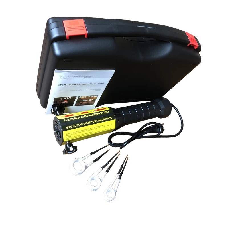 Индукционный аппарат для разборки ржавых винтов |