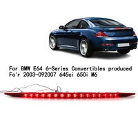 1pcs high brake light for bmw e64 6 series convertibles produced from 2003 092007 645ci 650i m6 car tail brake light