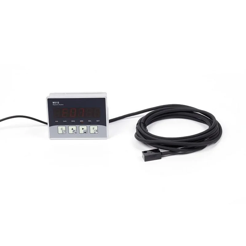 

Four M51S magnetic grid digital display meters and linear measurement sensors, two rolls of 8m magnetic strips, 16m in total