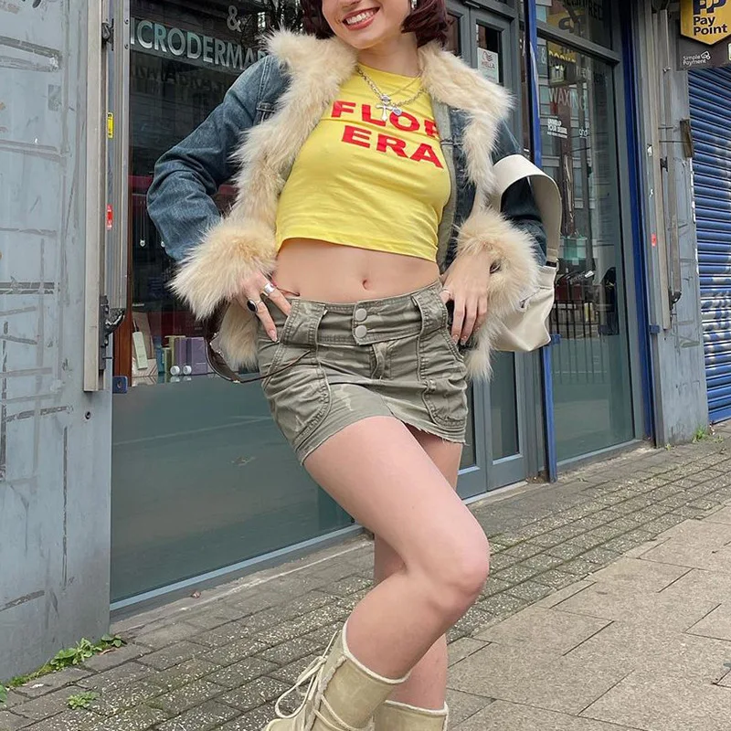 Милая детская футболка с коротким рукавом винтажная графическая женские