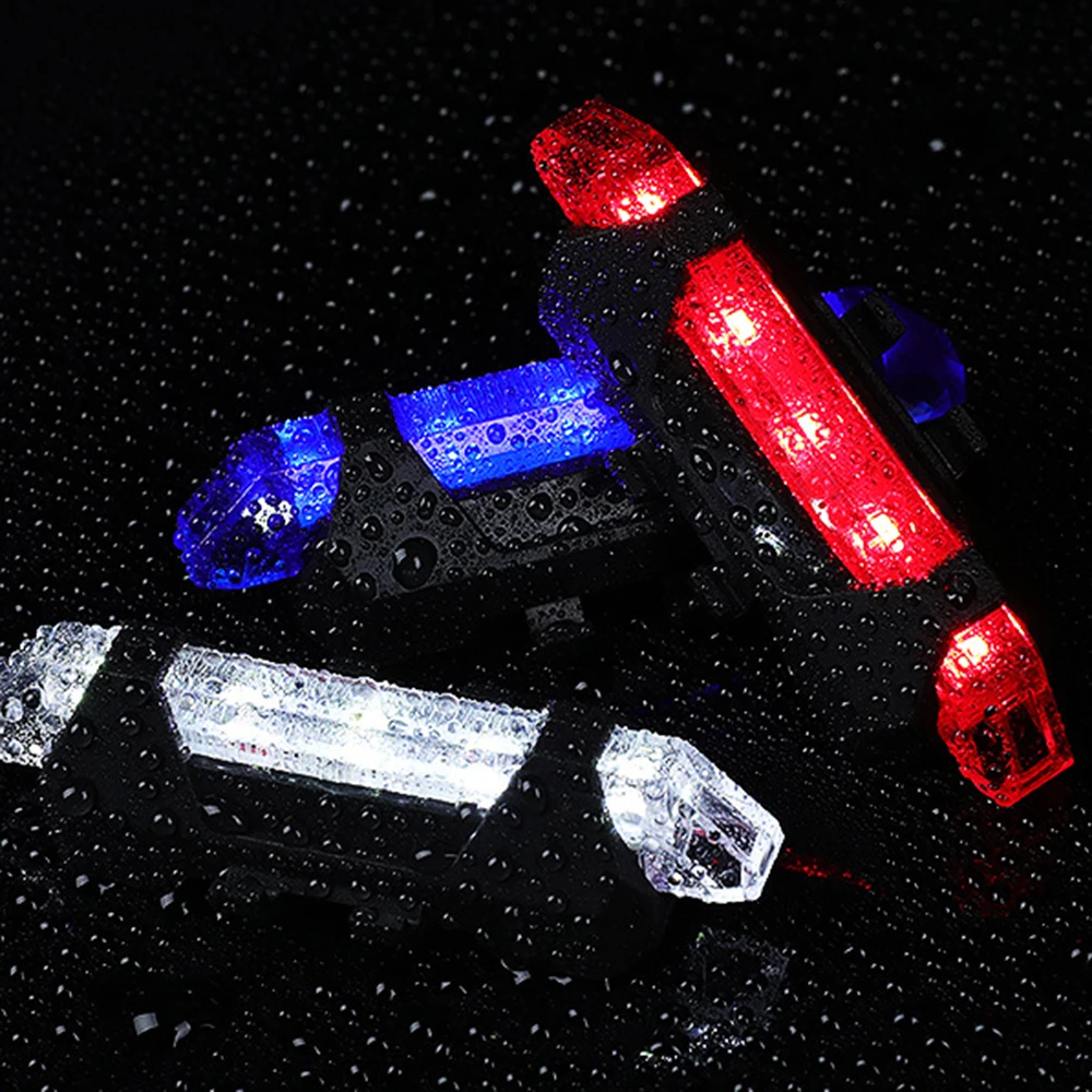 

Bicycle Light Waterproof Rear Tail Light LED USB Style Rechargeable or Battery Style Bike Cycling Portable Light