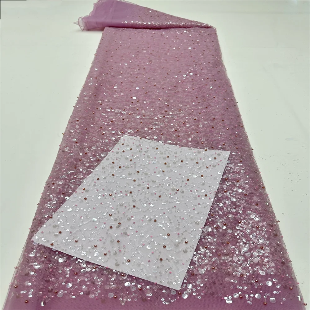 Новейшая французская тюлевая кружевная ткань 2024 высококачественная африканская