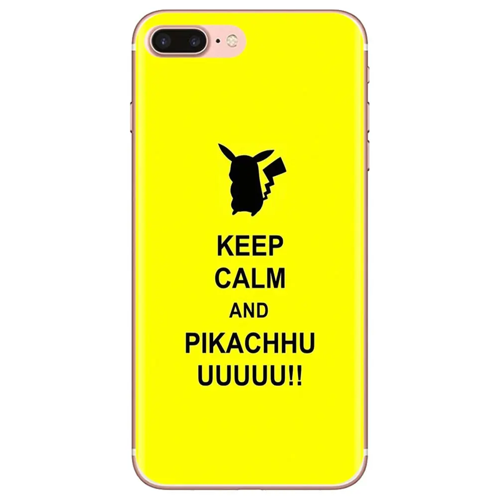 Чехлы с надписью Keep calm and Choose Love pikachu для Huawei P30 P40 P20 P7 P8 P9 P10 Lite Plus Pro 2015 2016 2017 Mini