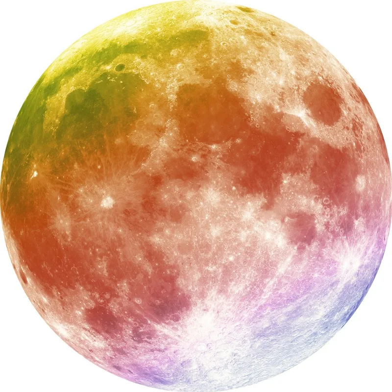 Светящиеся флуоресцентные наклейки в виде планеты 10/20/30 см