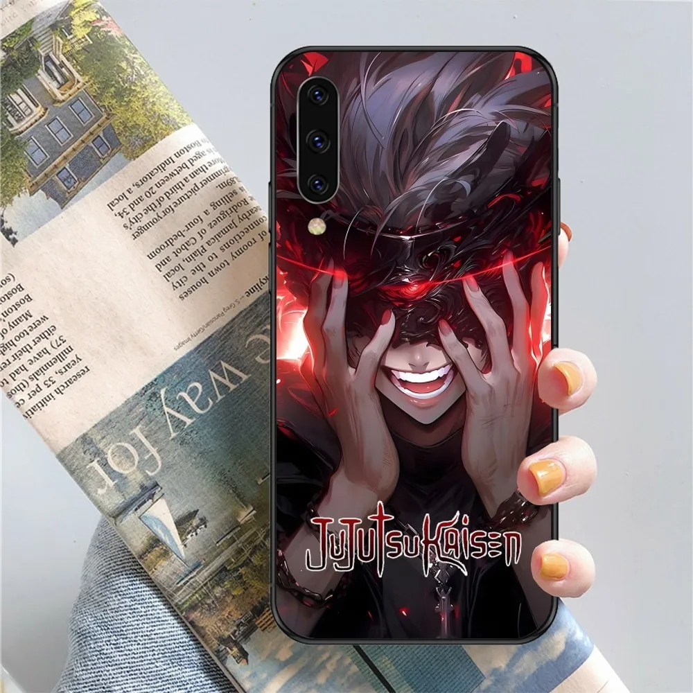 JJK Satoru Gojo Чехол для мобильного телефона Samsung Note 9 10 20 Plus Pro Ultra J6 J5 J7 J8 черный мягкий