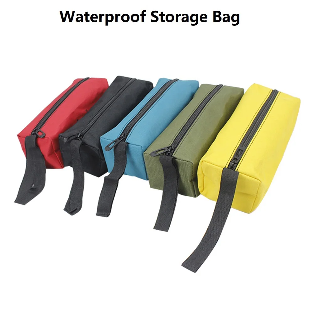 Hand Tool Bag Storage Oxford Canvas Waterproof Screws Nails Organizer Pouch Case Portable Working Accessories |