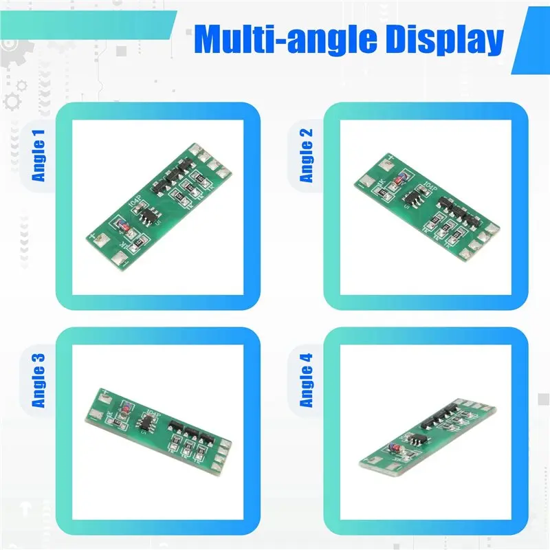 10 шт. LED-модули для быстрого мигания света, 3-канальные ИС-модули, напряжение 3-12В, для управления стробированием моделей радиоуправляемых самолетов (art.: 3920dba55cf79) - 3920dba55cf79