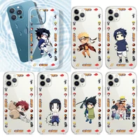 hot anime naruto boy cool for apple iphone 13 12 11 pro max mini xs max x xr 6s 6 7 8 plus 5s soft transparent phone case fundas