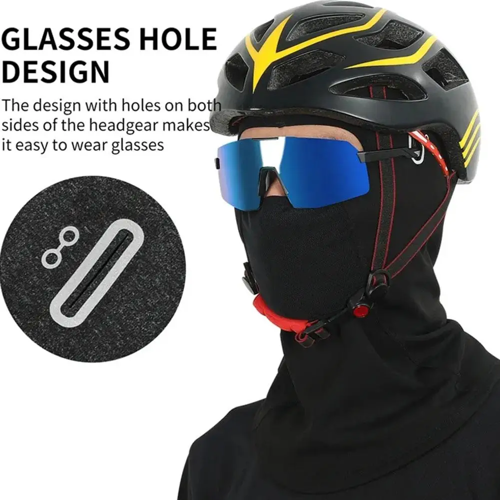 Зимняя флисовая Полнолицевая Балаклава шапка армейская тактическая спортивная