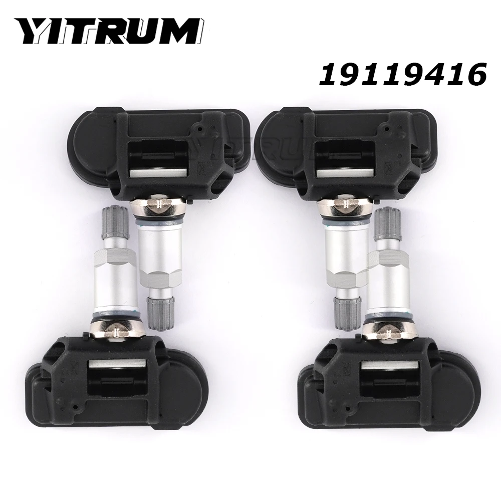 Датчик давления в шинах YITRUM 19119416, 433 МГц, для Chevrolet Trax reblazer Aveo Opel Vauxhall Equinox Zafira Insignia Corsa TPMS