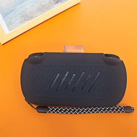 Для ANBERNIC RG40XX H большой экран ретро портативная игровая консоль силиконовый защитный чехол сплошной цвет