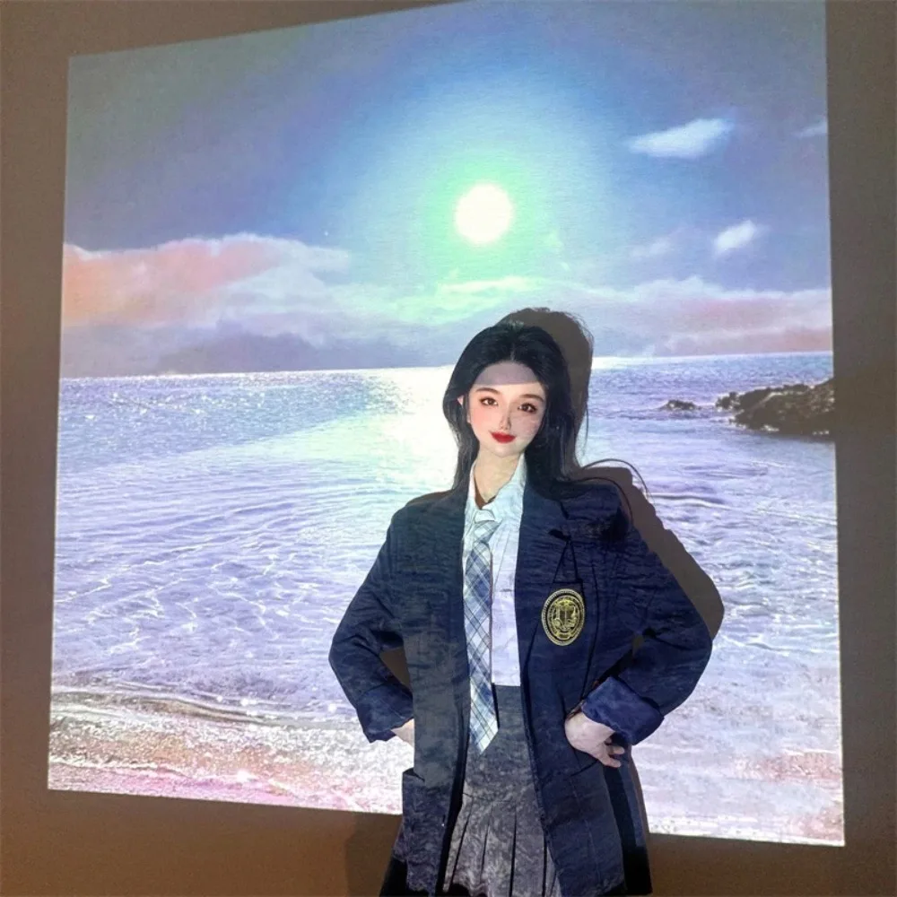 

Ландшафтная лампа проектора, такой же стиль, как маленькая красная книжка-проектор, реквизит для фотографий на день рождения девушки