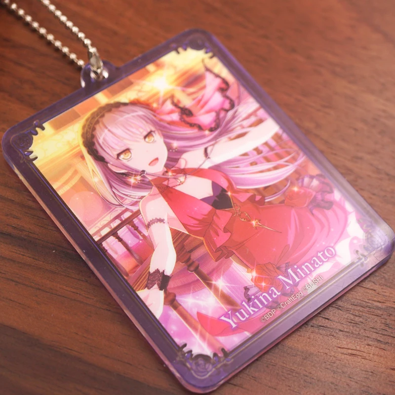 Взгляд! Roselia Poppin'Party Аниме игра Toyama Kasumi Sayo Lisa Yukina акриловый брелок (art.: 3920bbd337305) - 3920bbd337305