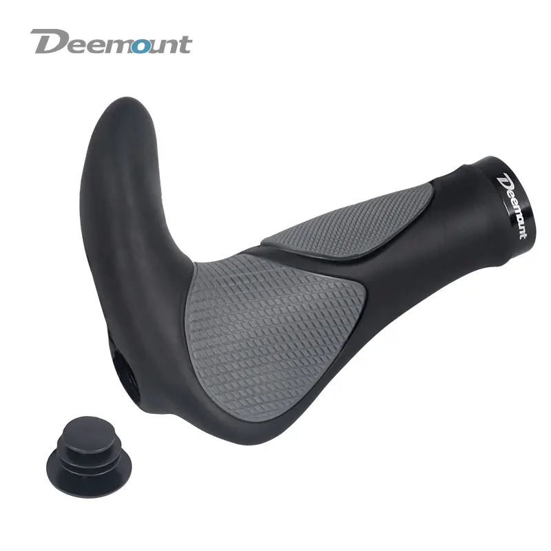Deemount Comfy Bicycle Grips TPR Rubber Integrated MTB Cycling Hand Rest Mountain Bike Handlebar Casing Sheath Shock Absorption images - 6