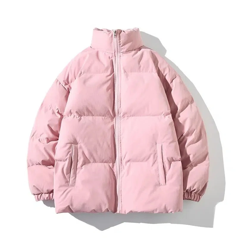 Winter Jacket Female Parkas Thicken Warm Coat Large Size Solid Color Padded Outerwear Women Fashion New Down Cotton Jacket 5XL