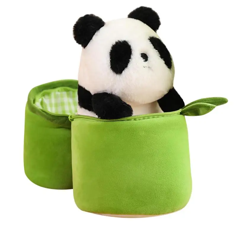 

Bamboos Panda Animals Plush Toys Kawaii Cartoon Creative National Treasure Souvenirs Into Dolls Plushie Decor Doll Toys For Kids