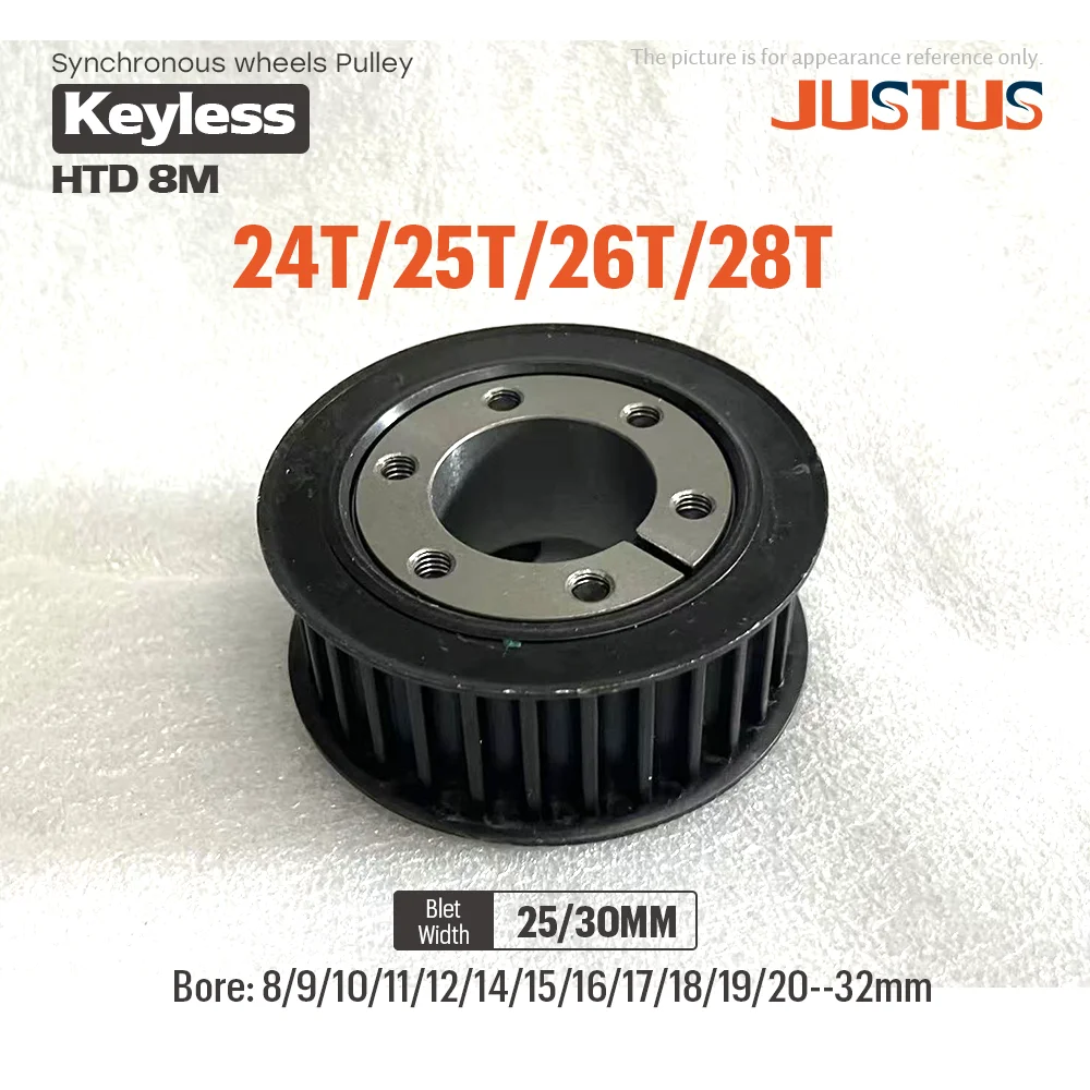 

Стальной шкив ГРМ HTD 8M AF без ключа 8/9/10/11/12-32мм