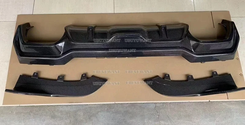 

Для BMW G22 G23 Автомобильный задний бампер, спойлер, диффузор для BMW 4 серии G22 G23 425i 430i M440i M Sport, задний диффузор CARBON 2020+