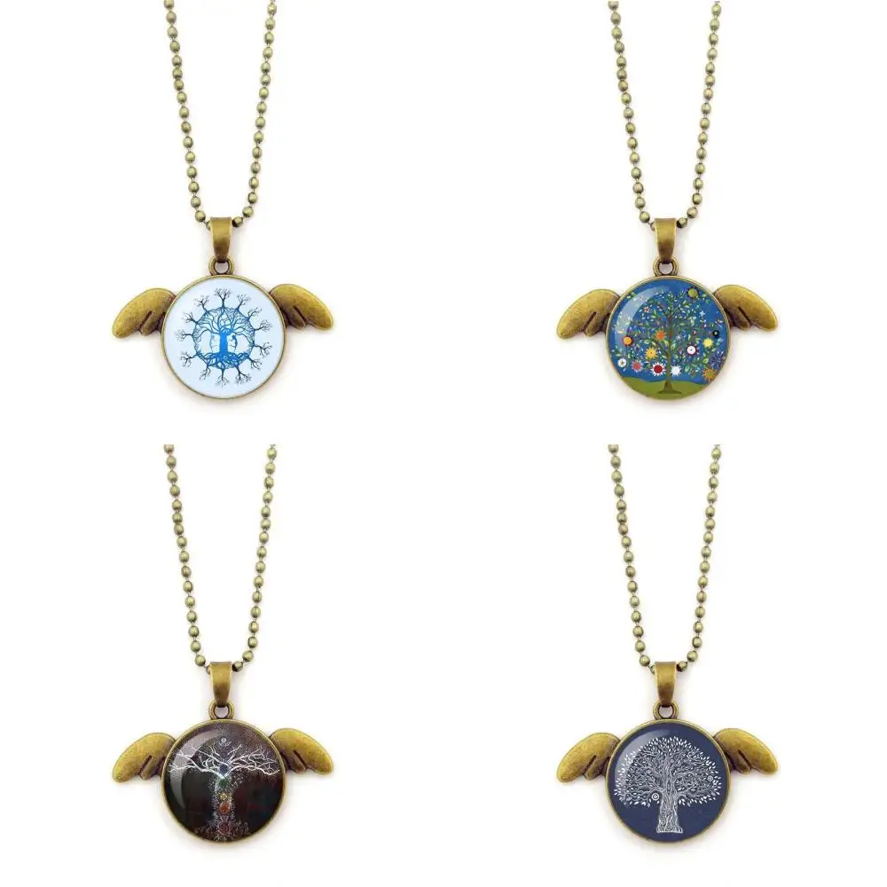 Синее Дерево жизни для женщин подарок вечерние супер дешевые ювелирные изделия