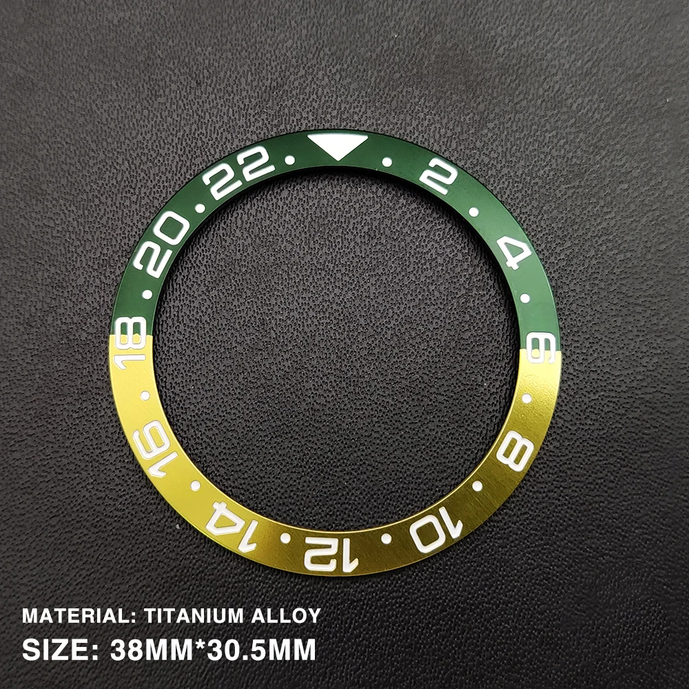 Магазин модификаций часов 38 мм подрамка из алюминия GMT красные синие со