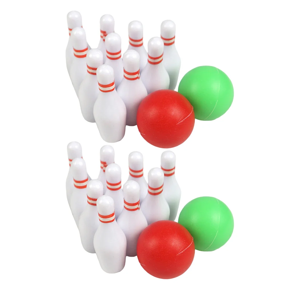 

Bowling Miniset Modelhouse Decorative Games That Kids Work Actuallythings 12 Furniture Scale Accessory Simulated