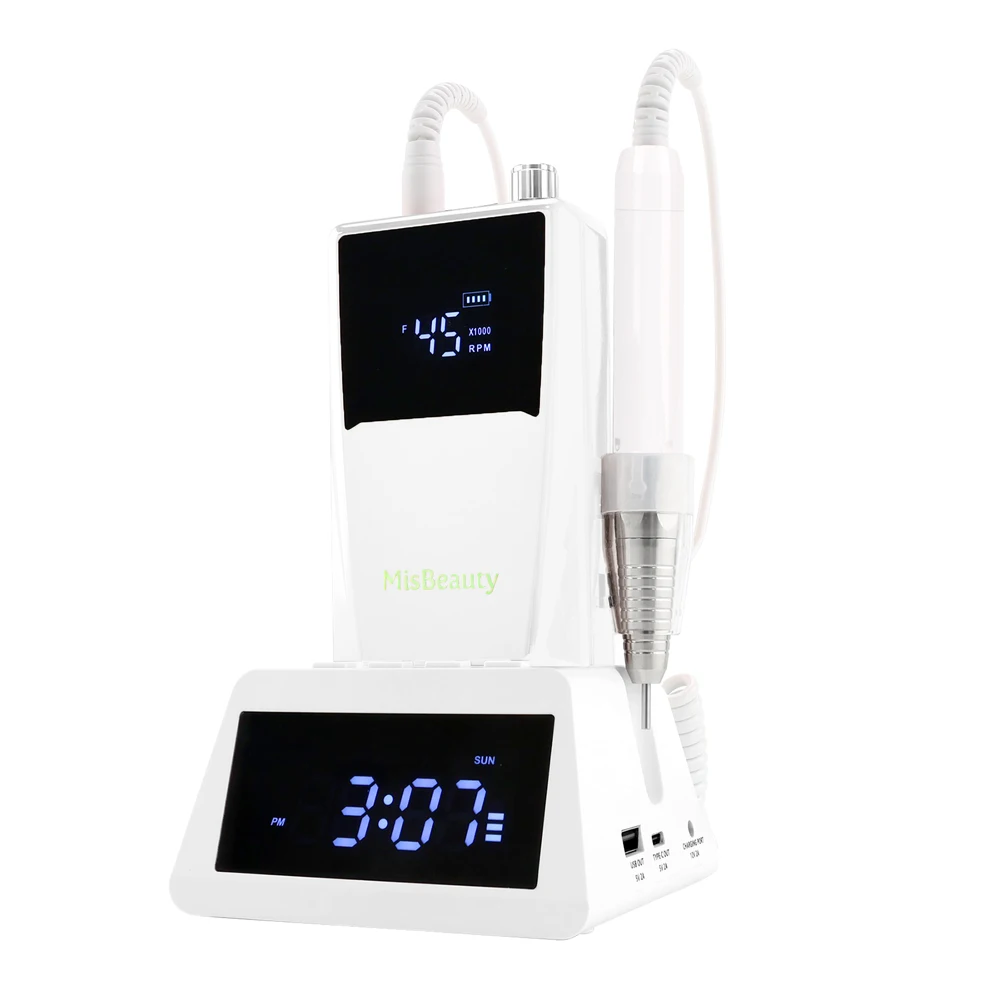 Новое поступление бесщеточные гелевые сверла для ногтей 85 Вт портативная