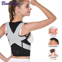 bracetop back support belts posture corrector back brace improves posture and provides for lower and upper back pain men women