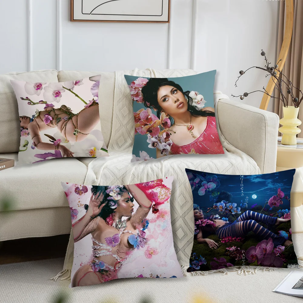 Singer K-Kali U-Uchis O-Orquideas наволочка для гостиной акцент диван поддержка спины