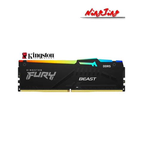 Kingston FURY Beast DDR5 RGB 8 ГБ 16 ГБ 32 ГБ 4800 5200 5600 6000 МГц десктопный Процессор AMD Intel материнская плата память RAMs 288 PIN 1,1 В