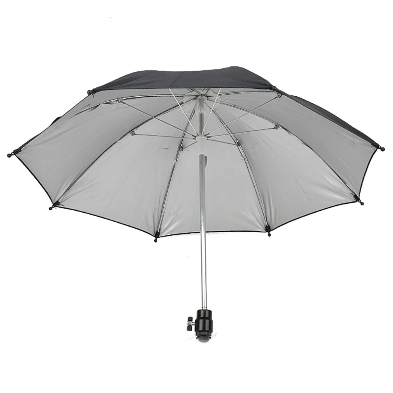 

50cm Diameter Camera Umbrella/Sunshade Protections Cover Ajustable 360 Rotate Dropship