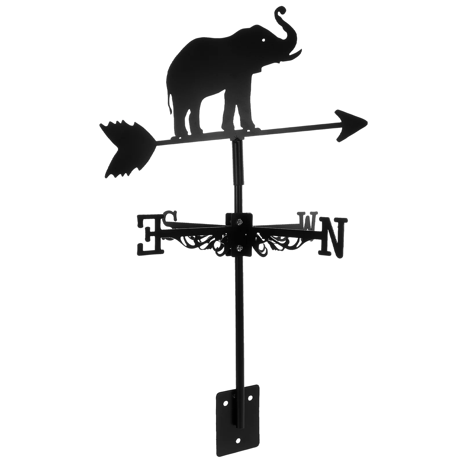 

Decor Wind Direction Indicator Weathervane Vanes Yard Iron Decorative Indicators