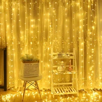 led curtain light ramadan decoration fairy lights for room wedding home filigree home garland christmas bedroom